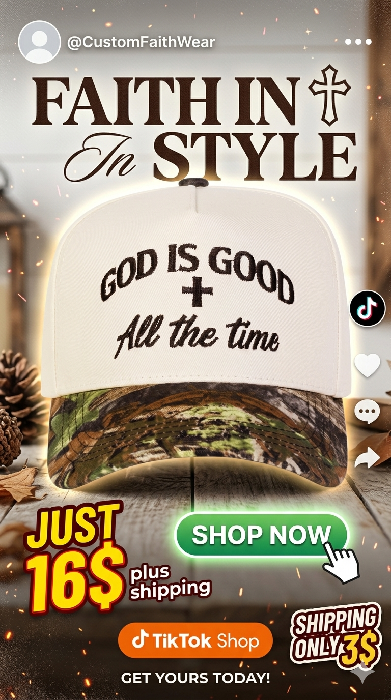 Faith in style trucker hat